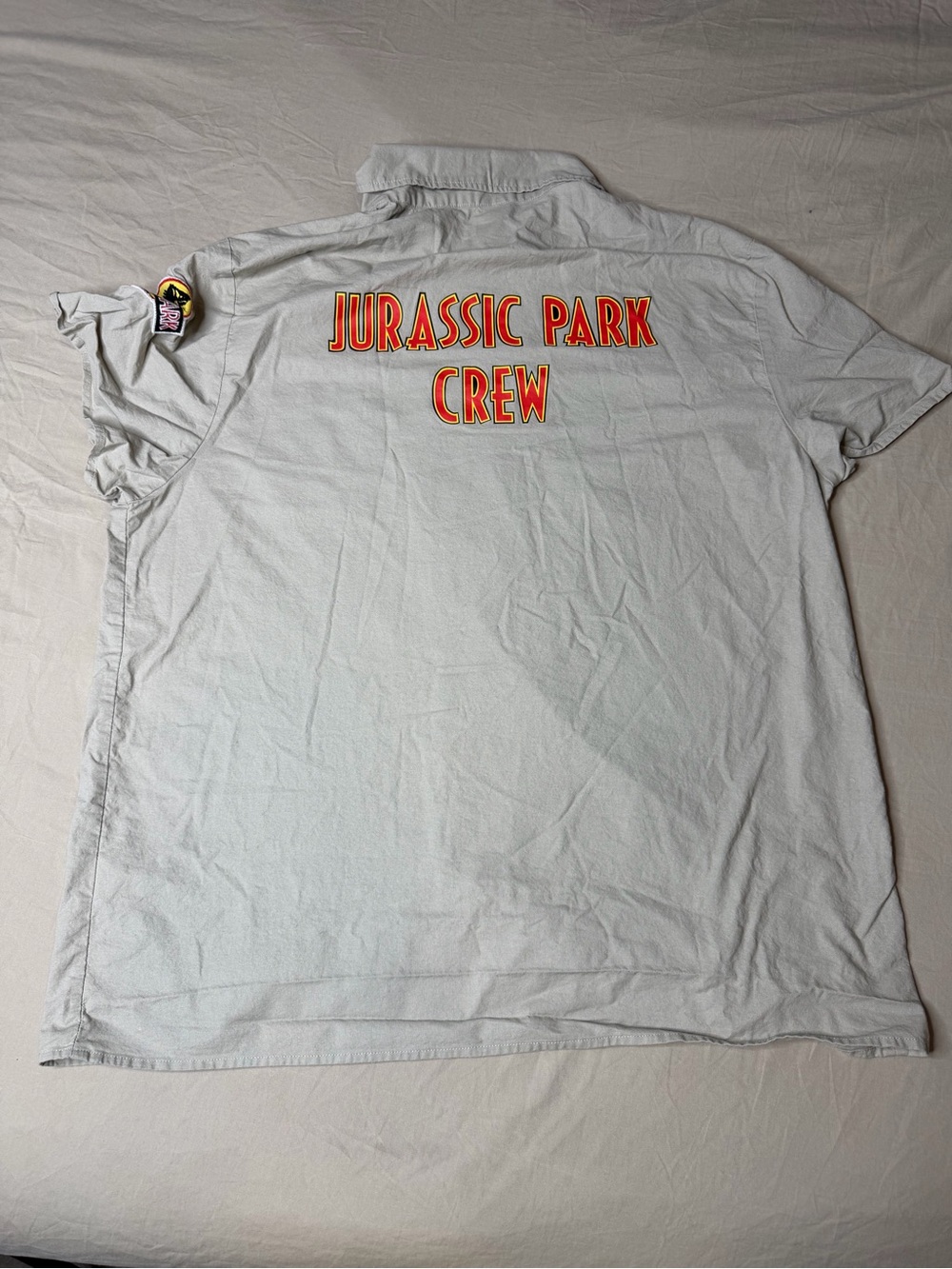 Jurassic Park Crew Short-Sleeve Button-Down Shirt -